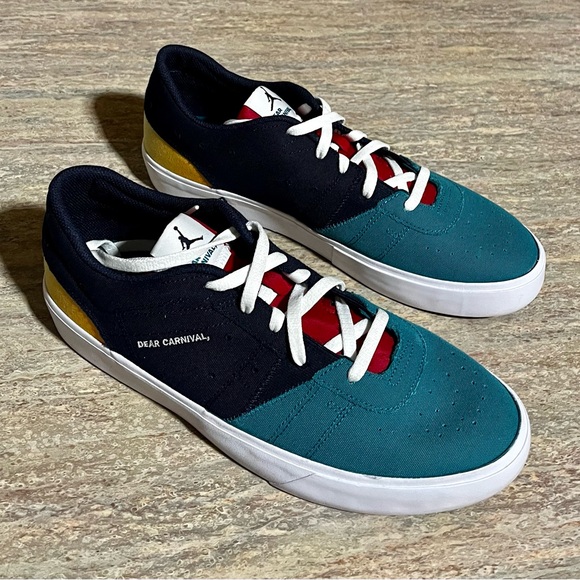 NWOB Nike Air Jordan .04 Series Dear Carnival DJ0421-413 Blackened Blue/ White - Picture 14 of 16